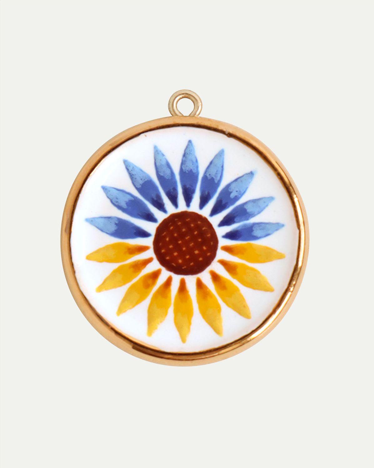 Соняшник блакитно-жовтий