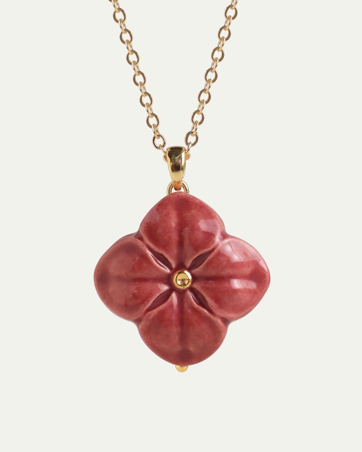 Підвіска Hortensia (малинова)