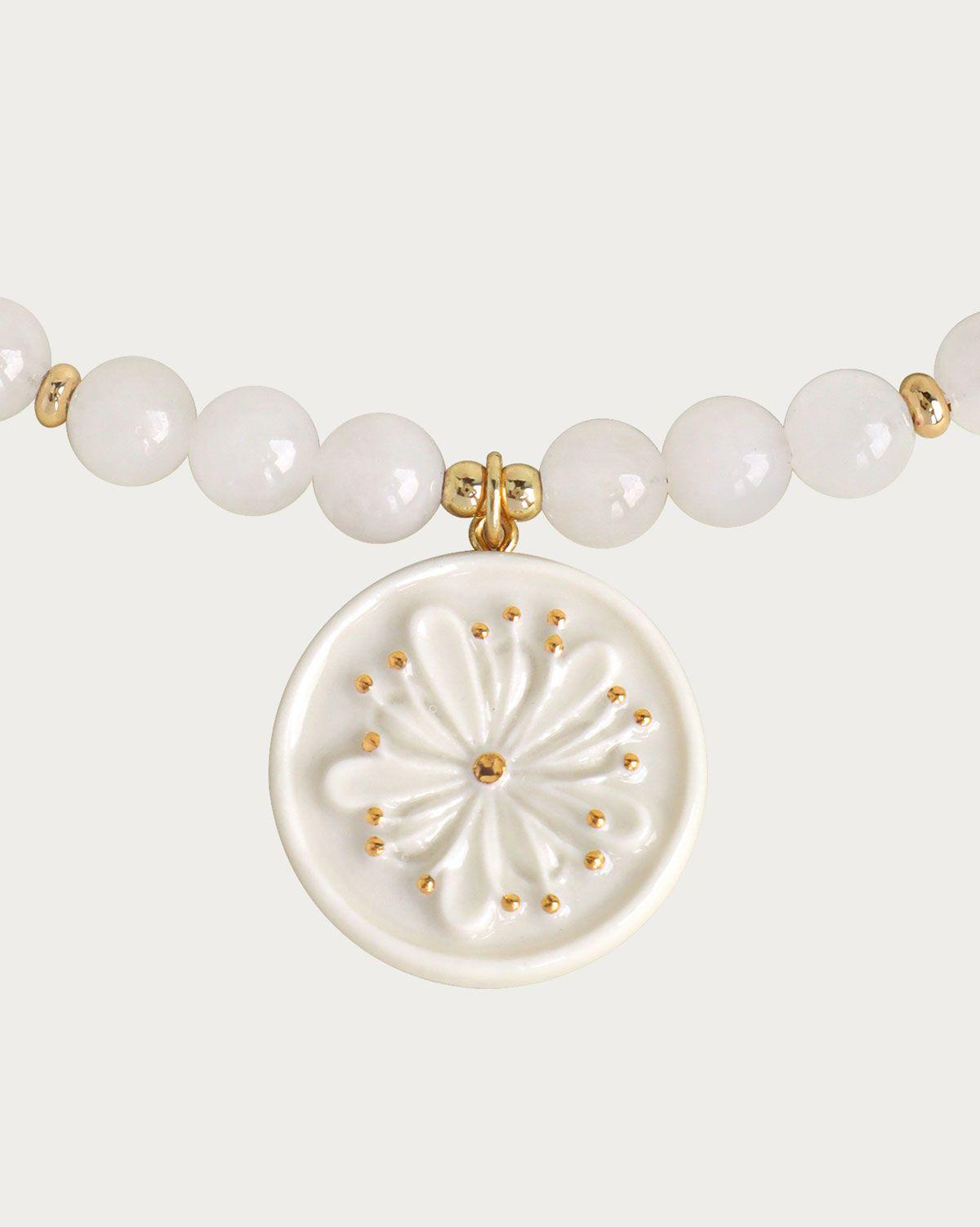 Кольє "Липовий цвіт"